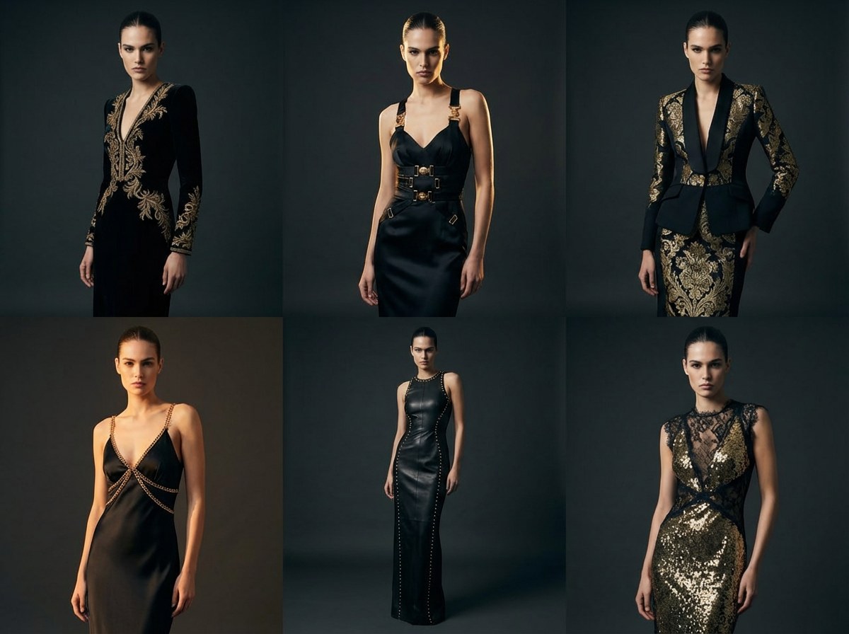 Six creative variants of one campaign